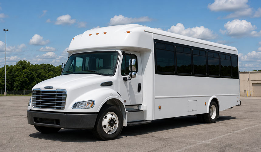 25-passenger minibus for charter in Torrance, CA